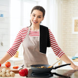 Ferraycle 4 Pieces Kitchen Towels, Coffee Kitchen Hand Towels, Dish Towels, Absorbent Decorative Dish Cloths, for Farmhouse Housewarming (Mainly Black,Truck Style) Ferraycle