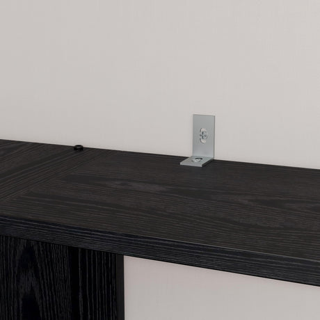 IRONCK Bookshelves 6 Tiers with Baffles Industrial Large Corner Etagere Bookcase Storage Display Rack for Living Room Home Office IRONCK