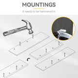 DWVO Farmhouse Shoe Cabinet for Entryway, 4 Flip Drawers for 24 Pairs, Narrow Slim Shoe Organizer with Metal Legs for Hallyway, Living Room (Dark Rustic Oak) DWVO