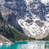 LI-LOVE Jigsaw Puzzles for Adults 500 Pieces Canada Rocky Mountain Banff National Park 500 Piece Puzzle Thick Sturdy Cardboard Precise Interlocking Family Game Age 14+ LI-LOVE