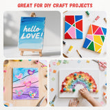 Simetufy 32 Pack 11 x 14 Inch Canvas Boards for Painting Pre-Primed White Blank Paint Canvas for Acrylic, Oil, Watercolor, Gouache Paint Art Supplies for Kids &Adults Simetufy