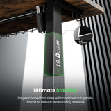 SIAGO Electric Standing Desk Adjustable - 48 x 24 Inch Sit Stand up Desk with Cable Management - 3 Memory Preset Adjustable Height Desk Computer Home Office Desk SIAGO