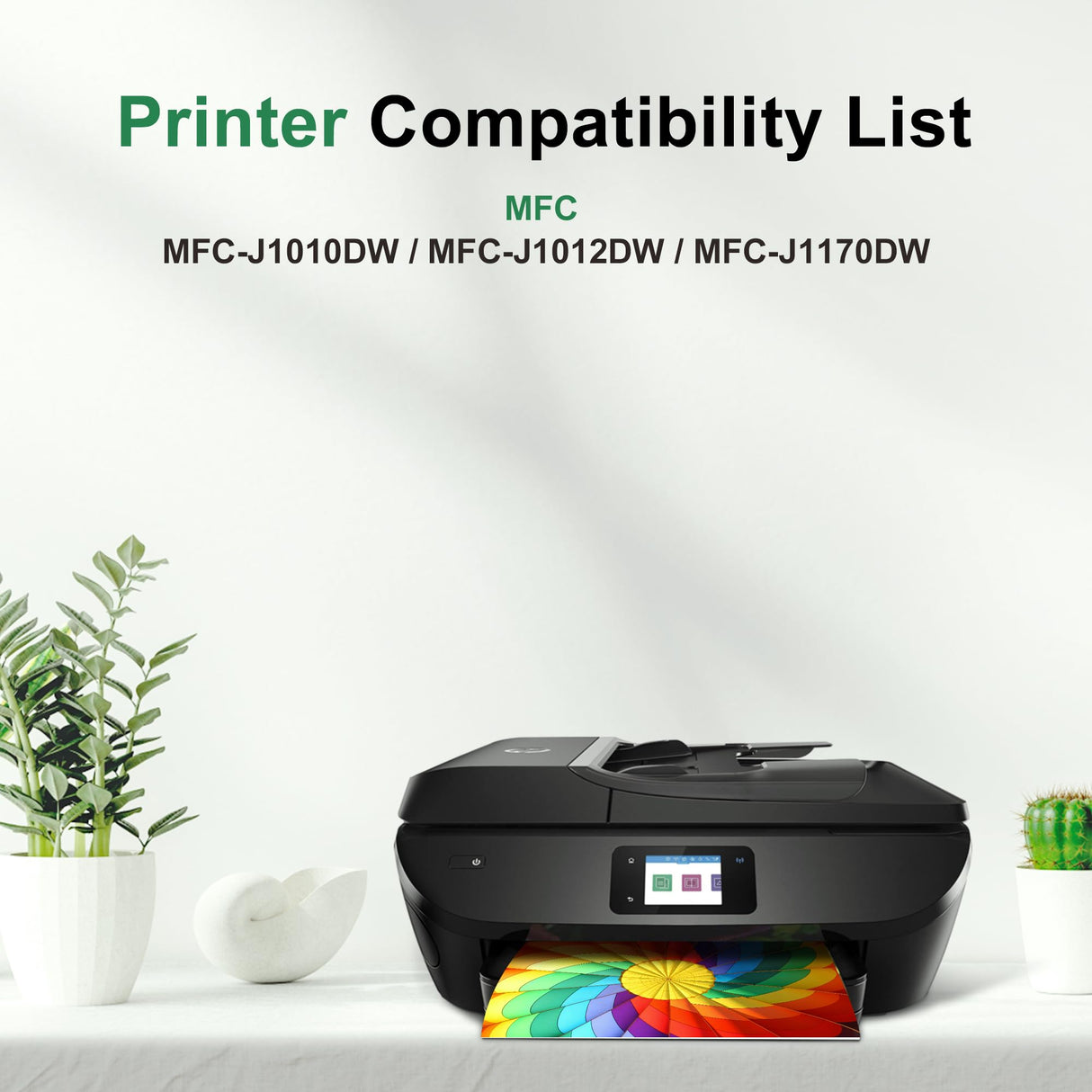 LC401XL Ink Cartridges for Brother Printer High Yield Replacement for Brother LC401 XL Ink Cartridges Work with Brother MFC-J1010DW MFC-J1012DW MFC-J1170DW Printer (4 Pack，Black Cyan Magenta Yellow) Anemec