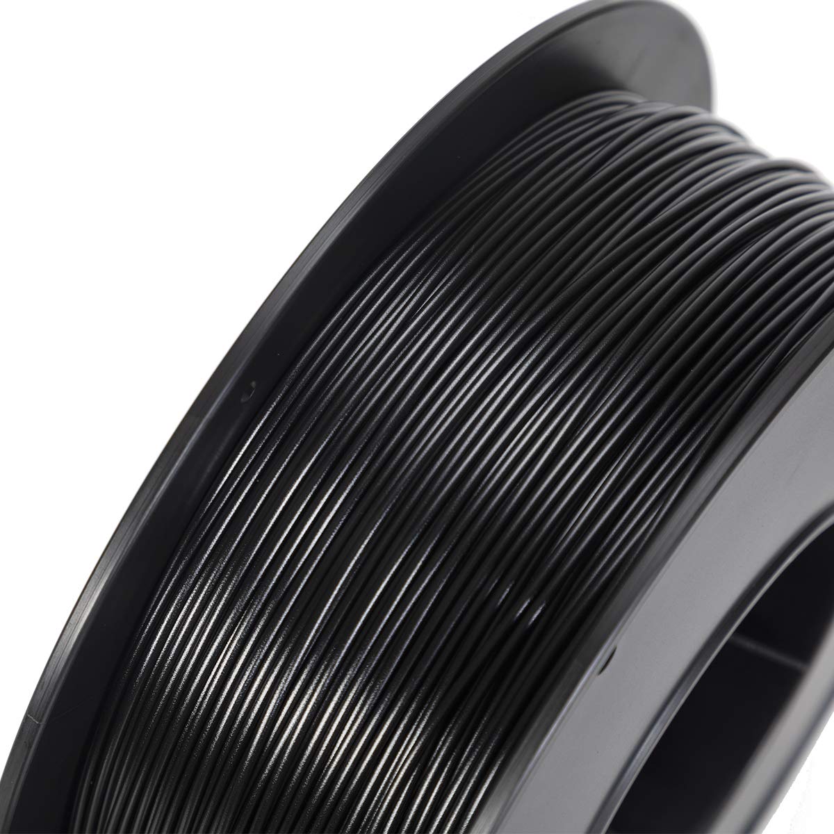 Inland Micro Center PETG Filament 1.75mm, Black - 1KG Spool - Dimensional Accuracy +/- 0.03mm INLAND