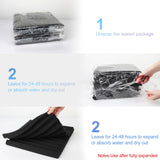 Burdurry 50 Pack Acoustic Panels Soundproof Studio Foam for Walls Sound Absorbing Panels Sound Insulation Wedge for Studio, 1" X 12" X 12" (Black) Burdurry