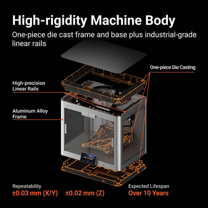 Snapmaker J1s 3D Printer, IDEX 3D Printer 5X Fast Speed, FDM 3D Printers with Independent Dual Extruder Direct Drive,Dual-Material Printing,4 Printing Modes,All Metal Structure,Large Print Vo - WoodArtSupply