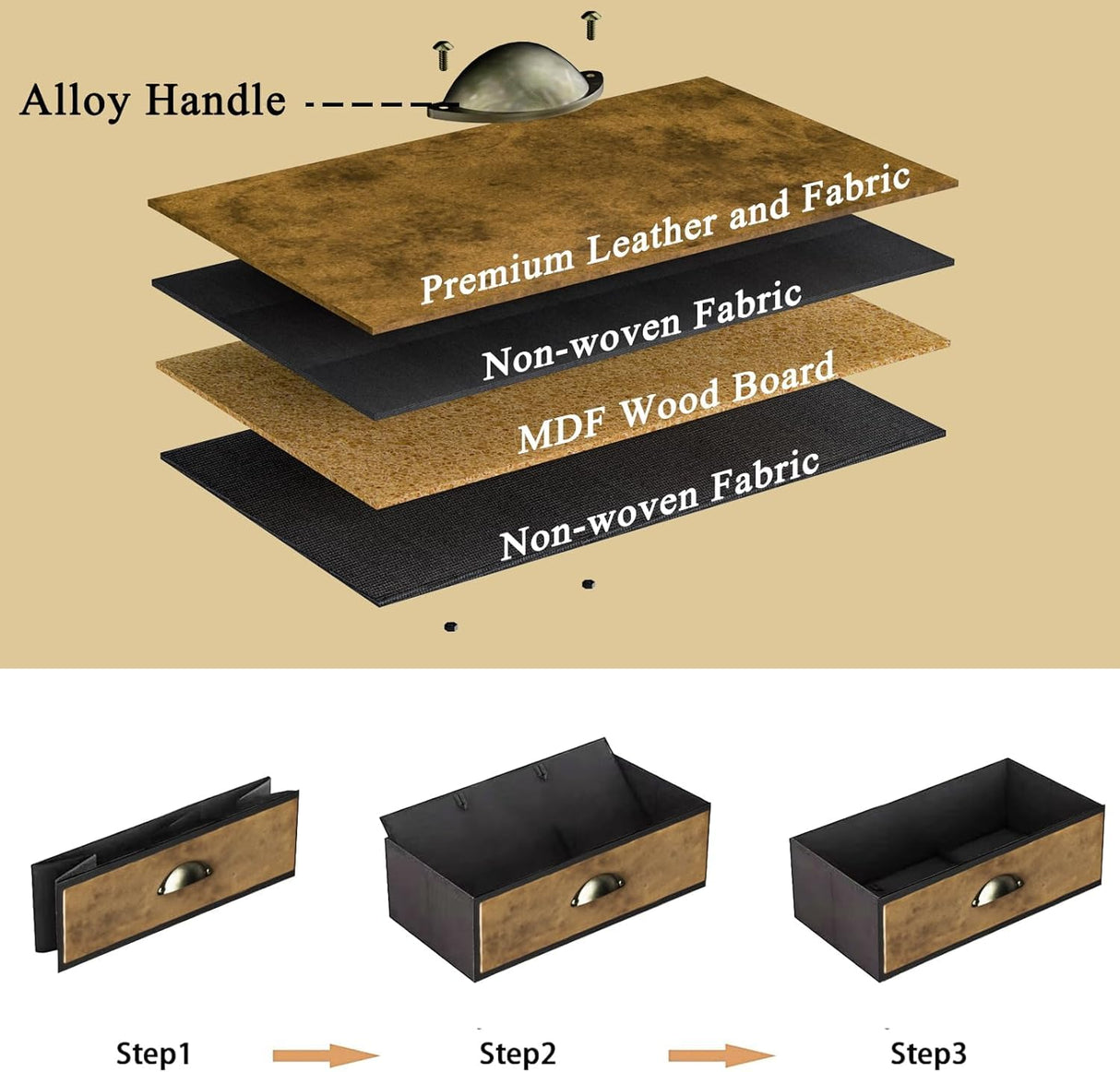Coffee Bar Stand Station Cart with Storage Drawer -3 Tier, Extended Worktop Coffee Table, Farmhouse Corner Bar Cabinet for Small Spaces, Barkers Rack & Home Bar for Kitchen , Entryway, Living Room X-cosrack