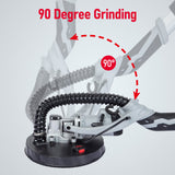 Drywall Sander, 710W Electric Sander with 6 Sanding Discs, Variable Speed 800-1700 RPM Wall Sander with 6.6ft Dust Hose, LED Lights, Extendable Handle & Carrying Bag Garvee