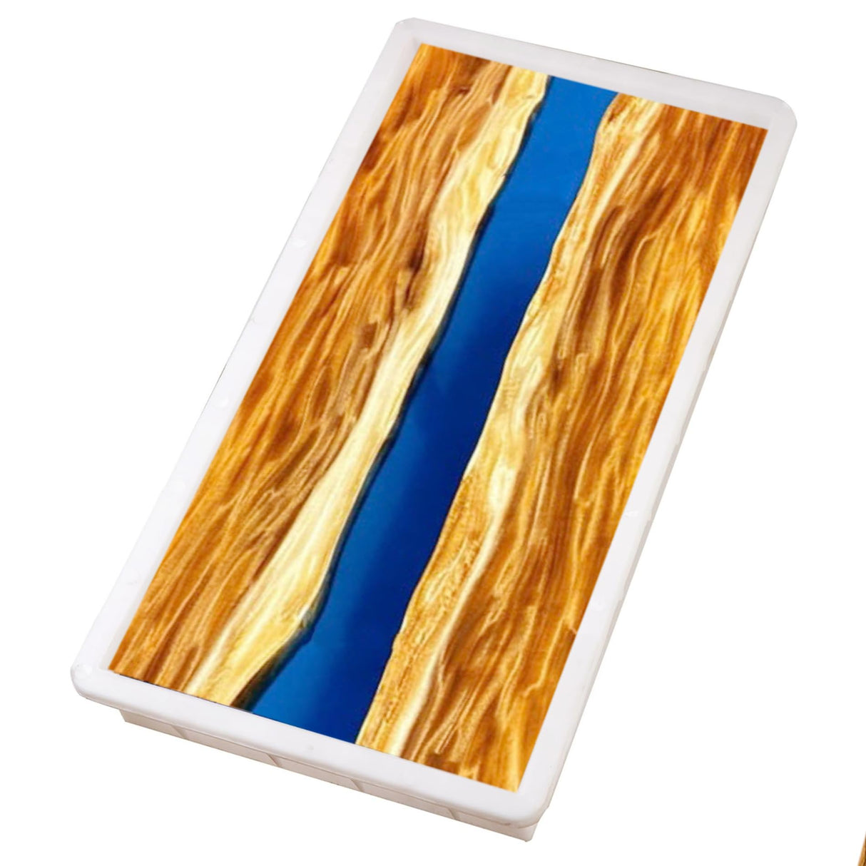 KONBANZE Epoxy Resin molds, River Table Reusable Molds, molds for Resin, Resin Supplies for DIY use, Solid Casting Epoxy Resin Mold for River Table, Resin deep Pouring Projects (23''×15'') KONBANZE