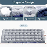 DoCred Folding Chaise Lounge Chair, Folding Cot, 5-Position Adjustable Heavy Duty Patio Chaise Lounges for Outside, Poolside, Beach, Lawn, Camping DoCred