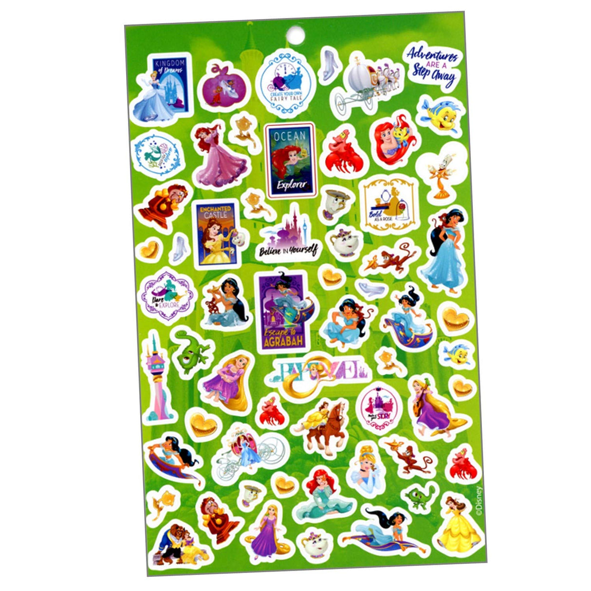 Disney Princess Sticker Pad Over 200 Stickers Disney