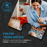 Misu Games Black Box Puzzle Without Template, Jigsaw Puzzles for Adults 1000 Pieces, Cool Jig-Saw Puzzels 20x27 Multiple Categories, Difficult Puzzle Architecture Level 4 Misu