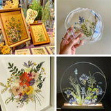 Buzidao Dried Pressed Flowers, 80Pcs Real Natural Pressed Flowers for Resin Nail Art Scrapbooking Candle Jewelry Making Real Bulk Dried Pressed Flowers Resin Supplies Kit (Multi Color-5) Buzidao