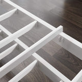 ZINUS Florence Twin Daybed and Trundle Frame Set, Premium Steel Slat Support, Daybed and Roll Out Trundle Accommodate, Twin Size Mattresses Sold Separately Zinus