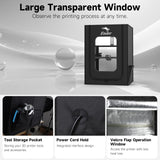 Creality Official 3D Printer Enclosure, Constant Temperature Protective Cover Fireproof Dustproof 480 * 600 * 720mm for Ender 3 V3 SE/Ender 3/Ender 3 V2/Ender 3 V2 Neo/Ender 3Pro/Ender 3Neo/Ender 3S Creality