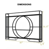 Liquor Bottles Bar Shelves Wall Mounted with LED Lighting Glass Holder, Wine Rack 3-Tiers Display Storage Organizer Hanging Long Stemware Goblet Metal for Home Cellar Black 47in Generic