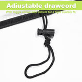 Stacking Outdoor Chair Cover Waterproof, Uranshin Outdoor Patio Furniture Covers Stacked Chairs 210D, Lounge Chair Covers Outdoor Stack Chairs for All Weather Protection, Black, 25"L x 25"W x 47”H Uranshin