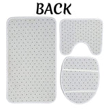 ZMvise Sublimation Blanks Bathroom Door Mats Polyester Heat Transfer Shower Mat Decoration Bath Rug Set of 1 ZMvise