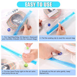 AMOLEN 3D Printer Filament Storage Bag Vacuum with Two Sizes - 45 PCS Spool Storage Sealing 12 Bags Dust Proof Humidity Resistant for Keeping Filament Dry AMOLEN