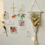 TDFERAN Diamond PaintingPendant Diamond Art Jewelry DIY Fairy Diamonds Art Decoration Kit Garden Window Pendant, Gem Art Hanging Wall Home Window Decoration Adult Digital Painting Crafts TDFERAN