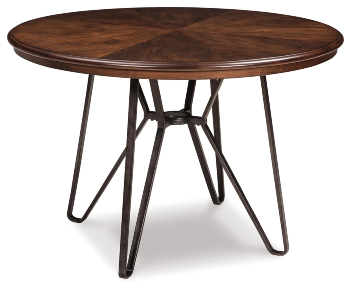 Signature Design by Ashley Mid Century Centiar Dining Room Table, Brown - WoodArtSupply