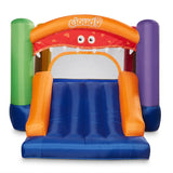 Cloud 9 Inflatable Bounce House and Blower, Monster Theme Bouncer for Kids with Slide, Includes Stakes and Repair Patches Cloud 9