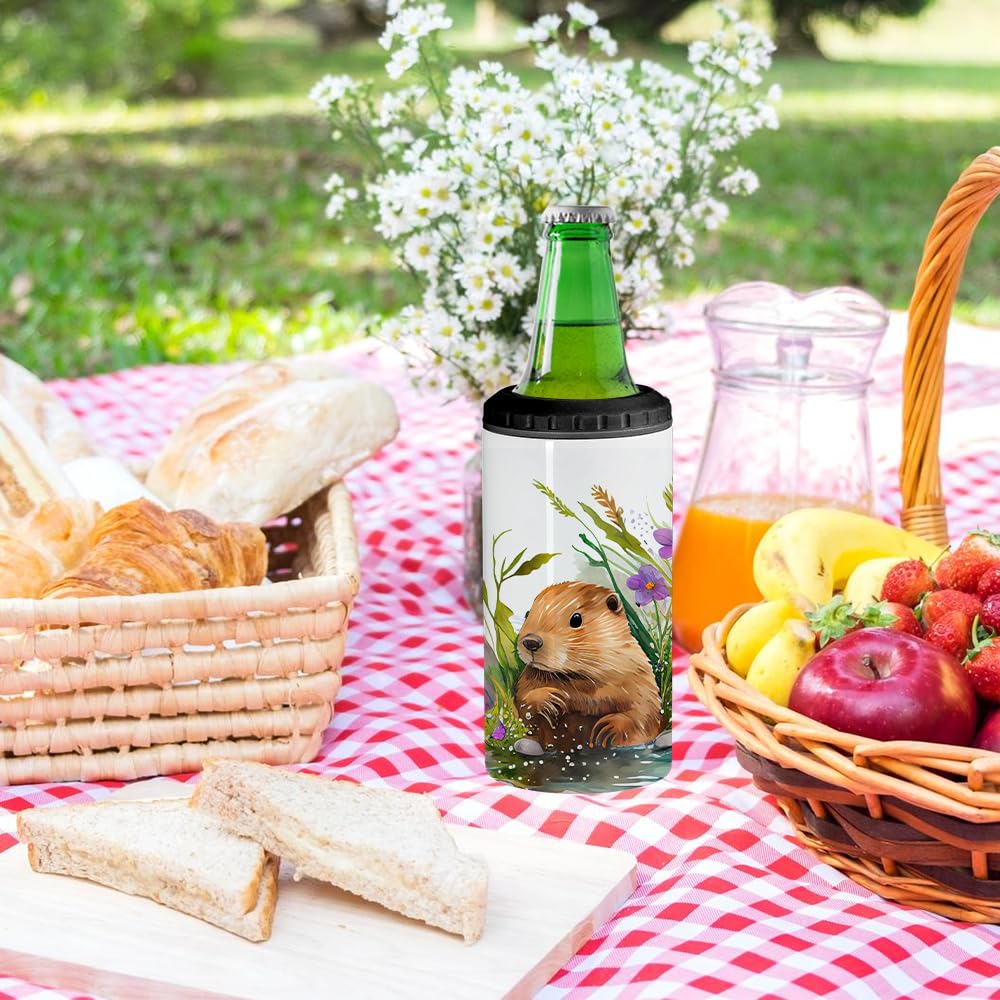 ZREGGUR 16 oz 12pack 4-in-1 Can Cooler Slim Sublimation Tumbler blank, Double Stainless Steel Vacuum Insulated for Hot and Cold Beverages, Standard Can, Beer Bottle and Insulated Mugs ZREGGUR