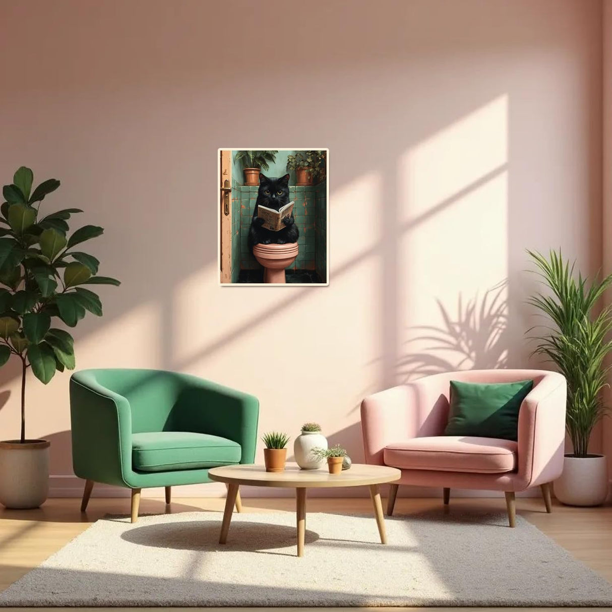 obterie Black Cat Paint by Numbers Kit for Adults Beginner Animals Oil Painting Kit Adult Paint by Number Kits on Canvas DIY Painting for Beginners Art by Numbers for Gifts Home Wall Decor 16x20 Inch obterie