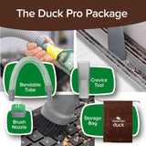 Duck Compact Cordless Vacuum by Horsepower, Ultra-Powerful, Strong Suction, AS-SEEN-ON-TV, Easy To Store, Rechargeable. Home, Auto, Pet Hair, Fits In Tiny Crevices, Includes Hose, Crevice Tool & Brush Horsepower