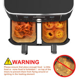 Air Fryer Disposable Liners ， Air Fryer Liners Rectangle 8.6x 5.5'', Air fryer Parchment Paper Liners, Air Fryer Accessories Baking Paper (100) MooManGoo