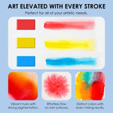 Grabie Foldable Watercolor Set Of 56 With Water Brush Pen Grabie