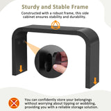 Modern Minimalist Console Table,Elegant and Versatile Design,Perfect for Living Room, Hallway, and Bedroom,Sturdy and Stable Frame,Black JIJIWANG