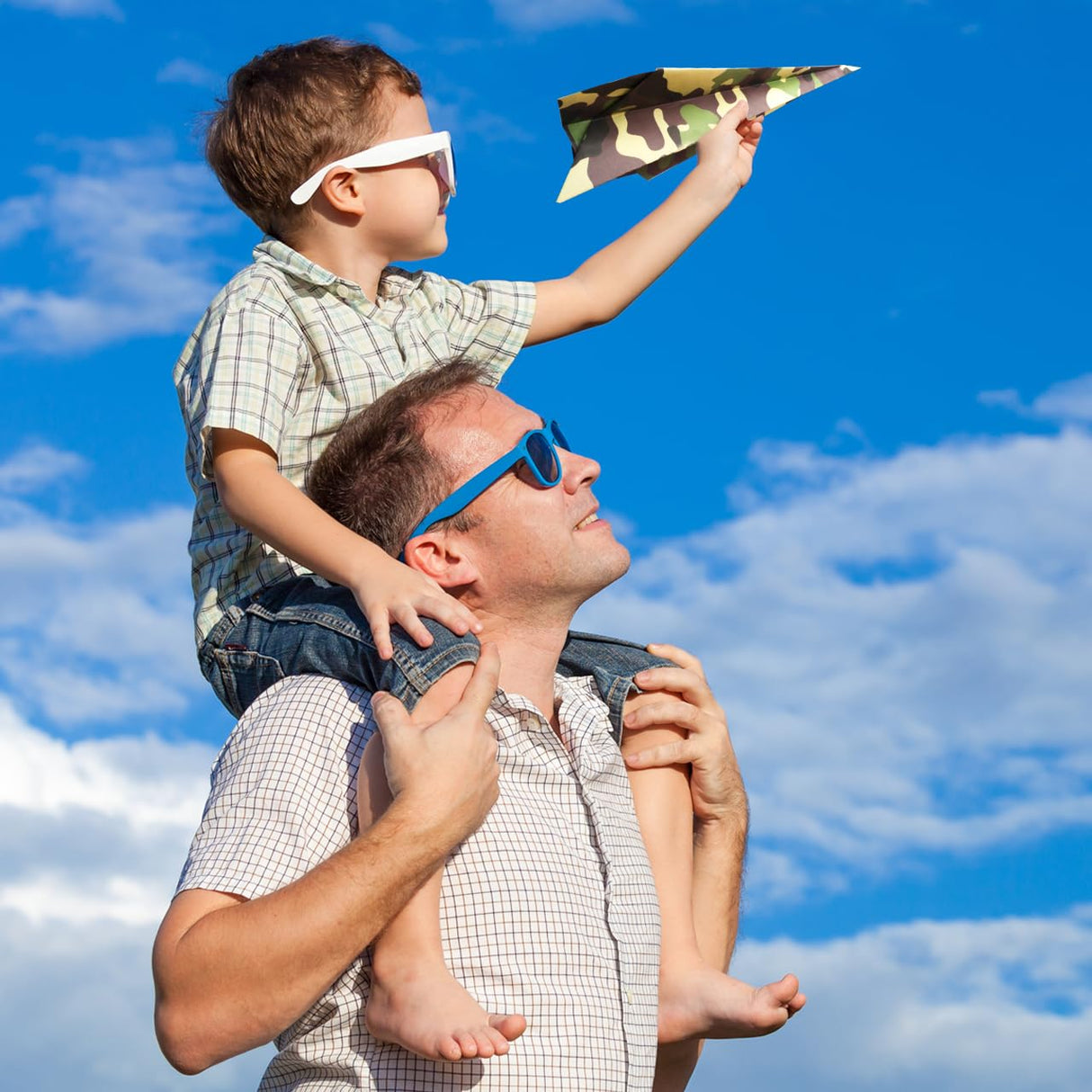 Pigipigi Kids Craft Origami Paper Kit for Kids Ages 5-8 8-12, with Guiding Book, 70 Sheets DIY Art and Crafts Supplies, Colorful Folding Papers Set Projects Gifts Activity for Boy Girl Toys(Plane) Pigipigi Kids