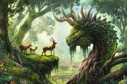 Ravensburger The Forest Dragon Awakes 3000 Piece Jigsaw Puzzle for Adults - 12000808 - Handcrafted Tooling, Made in Germany, Every Piece Fits Together Perfectly