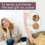 12 Pcs Sublimation Round Coaster Blanks Products Bulk MDF Sublimation Coasters Blanks with Cork Back Hardboard Cork Coasters Blanks MDF Sublimation Cork Coasters 3.86x3.86 Inch AiDiYGECO