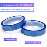 Heat Tape，8 Rolls Sublimation Tape Heat Transfer Tape, Adhesive Heat Resistant 10MM&20MM High Temp Tape 220 C(428 F) for for Sublimation Press Electronic Soldering Awpeye