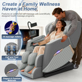 Srfzluxy Massage Chair Full Body, Zero Gravity Massage Chair with 16 Fix Rollers, Auto Massage Program, Foot and Calf Massage, Recliner Chair with Heating, Touch Screen Controller, Bluetooth Speaker Srfzluxy