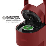 Keurig K- Slim Single Serve K-Cup Pod Coffee Maker, with 3 Brew Sizes, Multistream Technology, 46oz Removable Reservoir, Scarlet Red Keurig