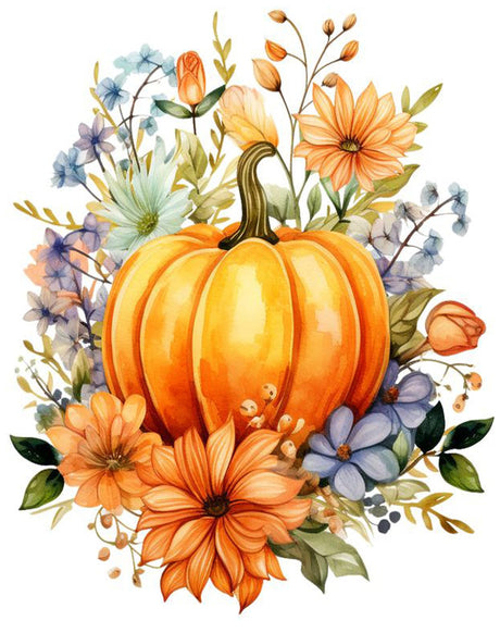 MjhRcll Fall Paint by Numbers for Adults,Pumpkins Painting by Numbers Kits for Beginner,Thankgiving Acrylic Oil Paint by Number for Holiday Gift and Home Wall Decor 16X20 Inch MjhRcll