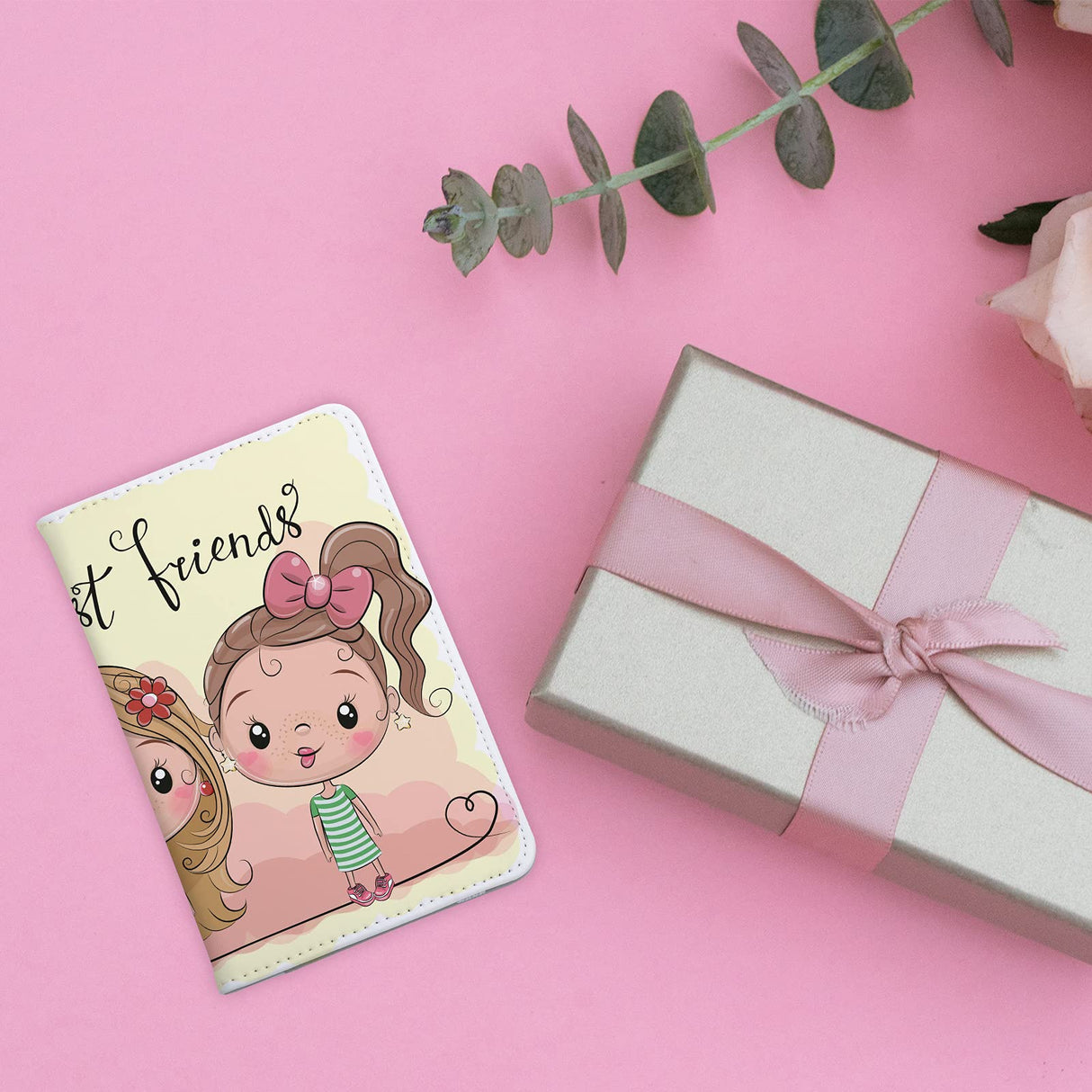 Outus 3 Pcs Sublimation Passport Cover Blank DIY Passport Holder Travel ID Cards Holder Wallet Cover for Passport Business Cards Credit Cards Boarding Passes Outus