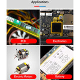 APT, Double Side Polyimide Adhesive Tape, HighTemperature and Heat Tape, for Masking, Soldering, Electrical, 3D Printer Application. (0.5" x 36Yd) APT Advanced Polymer Tape