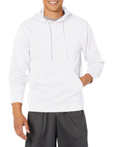 Clique Unisex Lift Performance Hoodie Sweatshirt, White Clique
