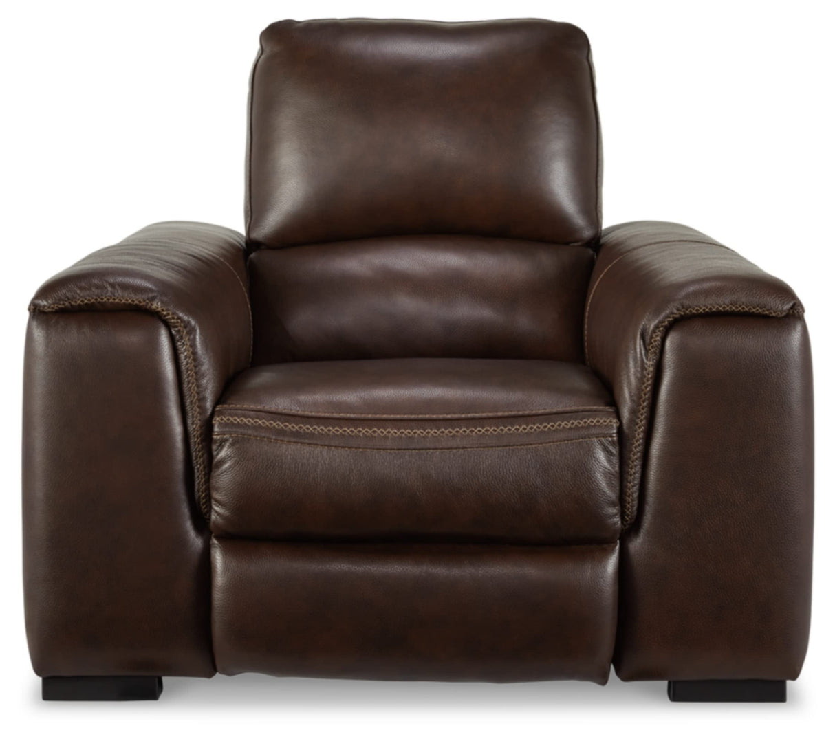 Signature Design by Ashley Alessandro Modern Power Recliner with Adjustable Headrest, Dark Brown Signature Design by Ashley