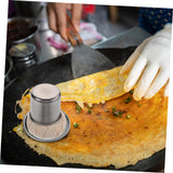 MERRYHAPY 1 Set Pancake Fruit Tool Dough Spreader Oil Brush for Cooking Dough Baking Scraper Crepe Spreader Stick Bbq Oil Mop Pancake Grease Brush Bbq Oil Brush Crepe Spreader Tool Cloth MERRYHAPY