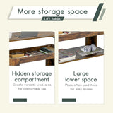 FDW Lift Top Coffee Table with Hidden Storage Compartment & Lower Shelf,Coffee Table with Lift Top for Living Room FDW