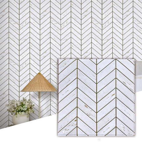 Commomy 10 Pcs 3D Faux Wood Wall Panels - 11.8"x11.8" Peel and Stick Wood Tiles Ultralight Thin PVC Wall Paneling for Bedroom,Bathroom,Kitchen Backsplash,Farmhouse Interior Decor Commomy