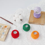 Rhapsody 12 Balls Set Pearl Cotton Thread Size 8 Crochet Thread Embroidery Perle Hand Knitting, Embroidery, Cross-Stitch, Sewing, Needlepoint, DIY, Quilting (Set Canyon Sunset) RHAPSODY