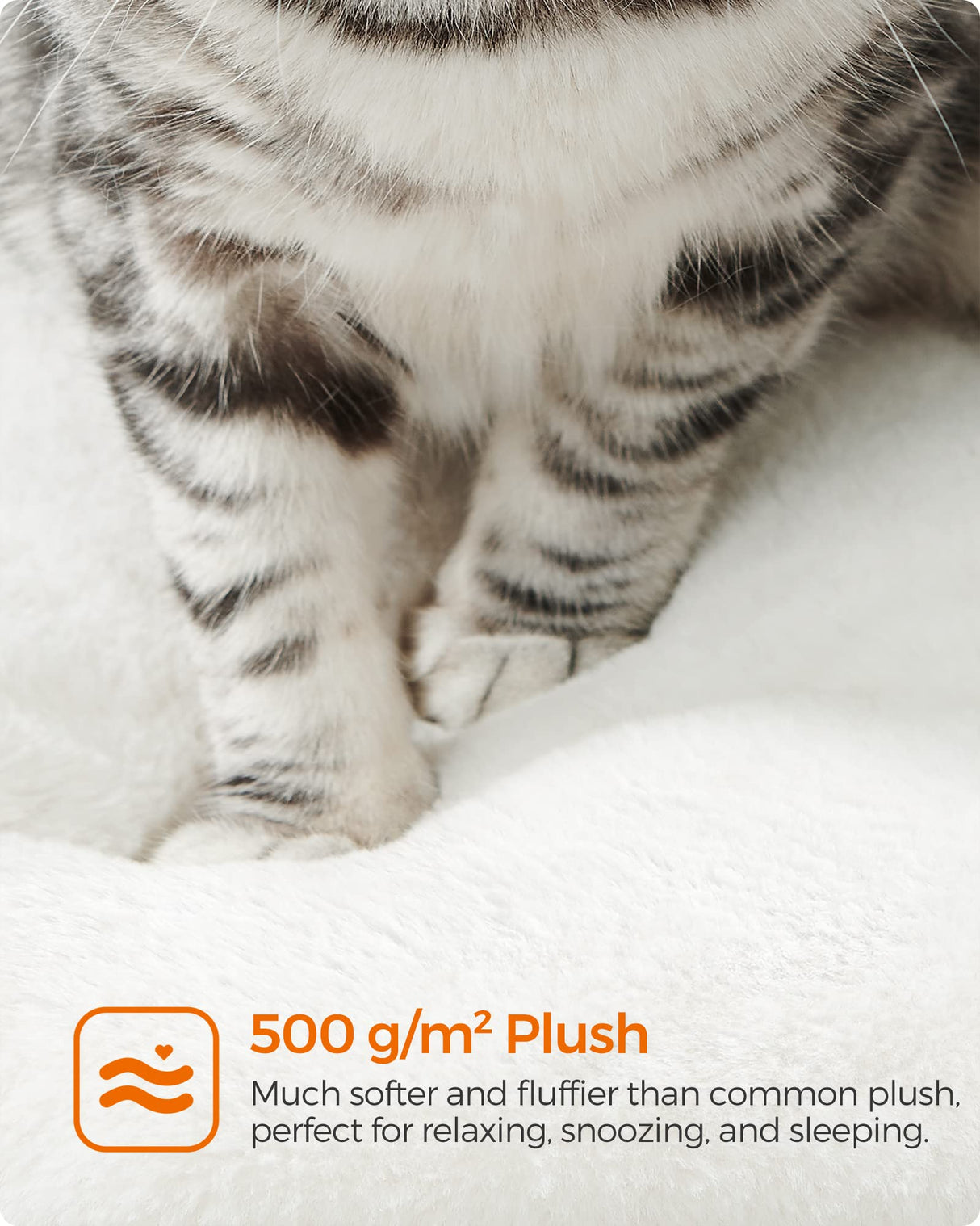 Feandrea WoodyWonders Cat Tree, Modern Cat Tower for Indoor Cats, 54.3-Inch Multi-Level Cat Condo, Ultra-Soft Plush, Scratching Posts, Hammock, Removable, Washable Cushions, Rustic Brown UPCT164X01 Feandrea