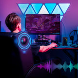 GTRACING Gaming Recliner Chair with Bluetooth Speakers Racing Style Single Gaming Sofa Modern Living Room Recliners Ergonomic Comfortable Massage Home Theater Seating, Black GTRACING