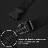 J&C Umbrella Cover, Windproof, UV Resistant Market Parasol Covers 7ft to 11ft Waterproof Outdoor Patio Umbrella Cover Black J&C